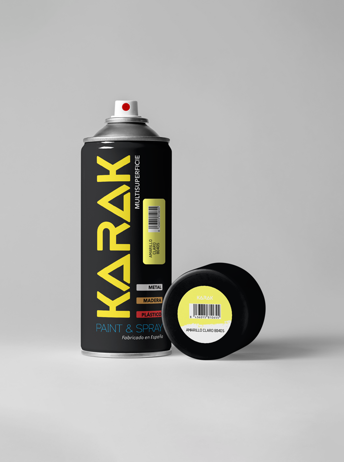 Spray 400ml Amarillo Claro