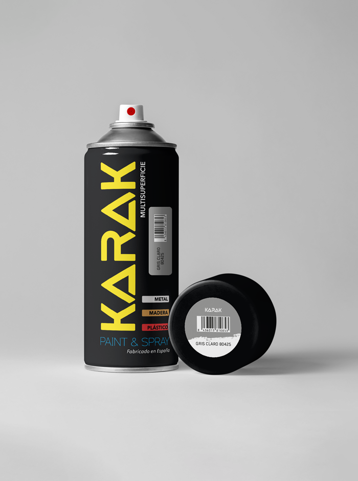 Spray 400ml Gris Claro
