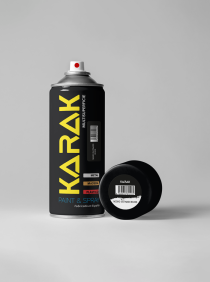 Spray 400ml Negro Satinado