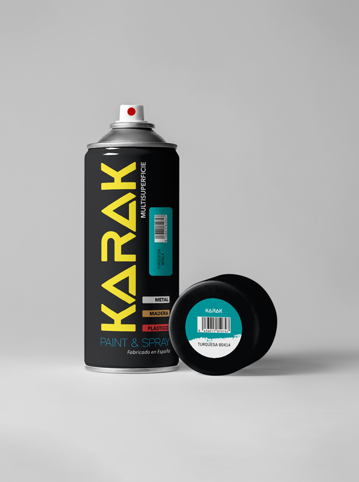 Spray 400ml Turquesa
