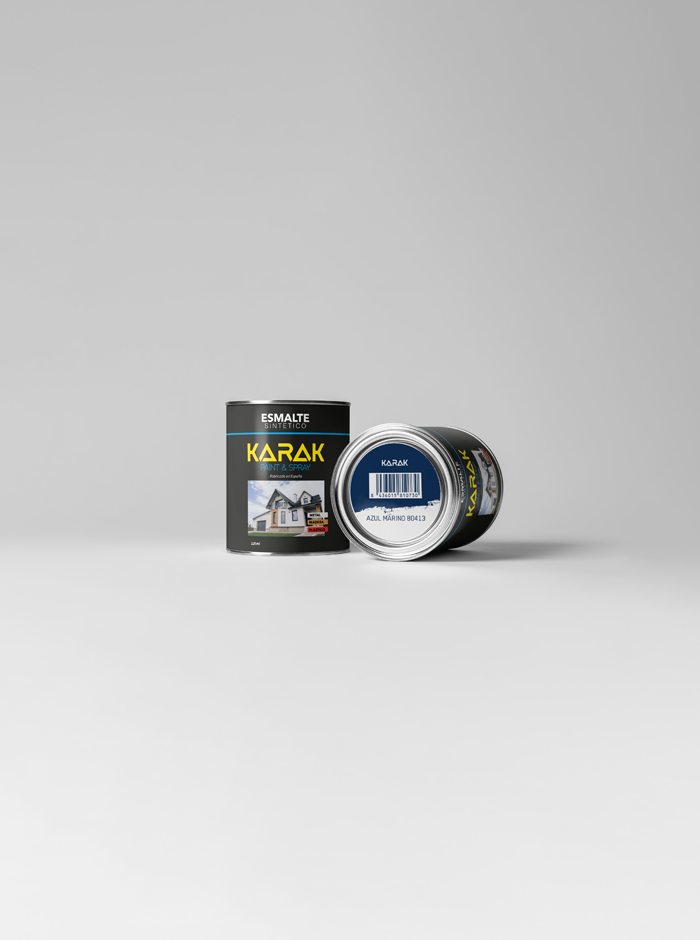 Lata 125ml Esmalte Sintético Azul Marino