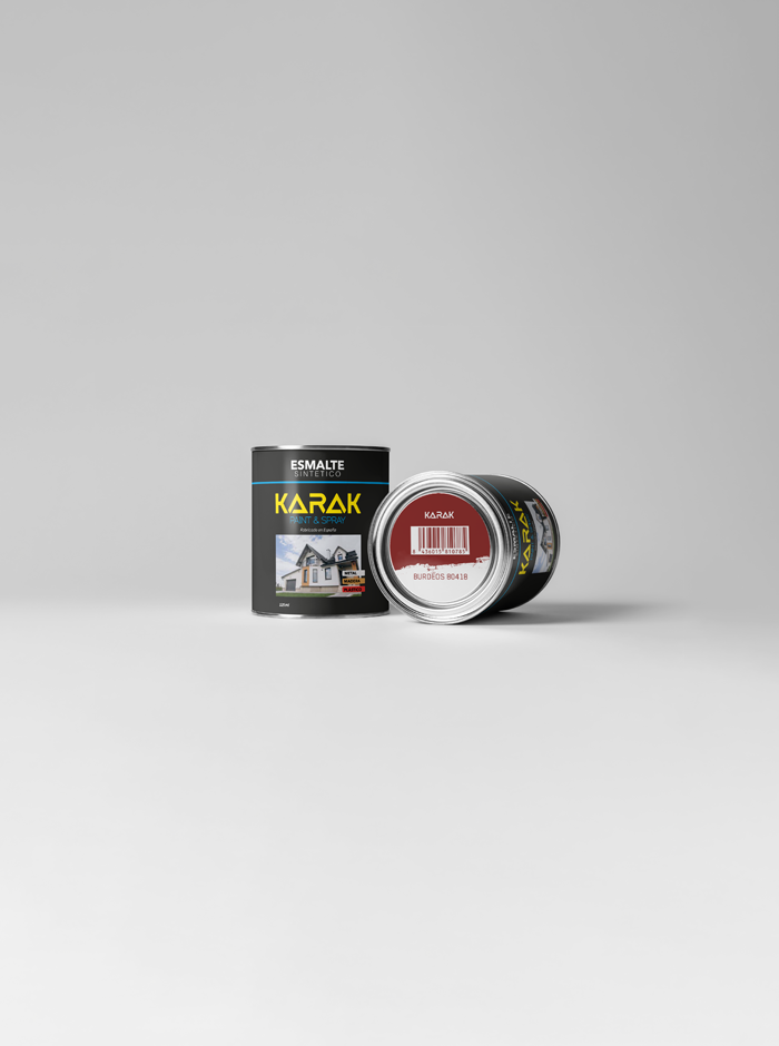 Lata 125ml Esmalte Sintético Burdeos