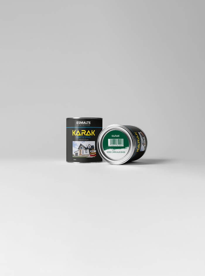 Lata 125ml Esmalte Sintético Verde Carruaje