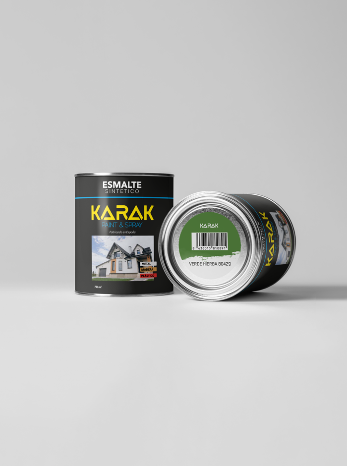 Lata 750ml Esmalte Sintético Verde Hierba
